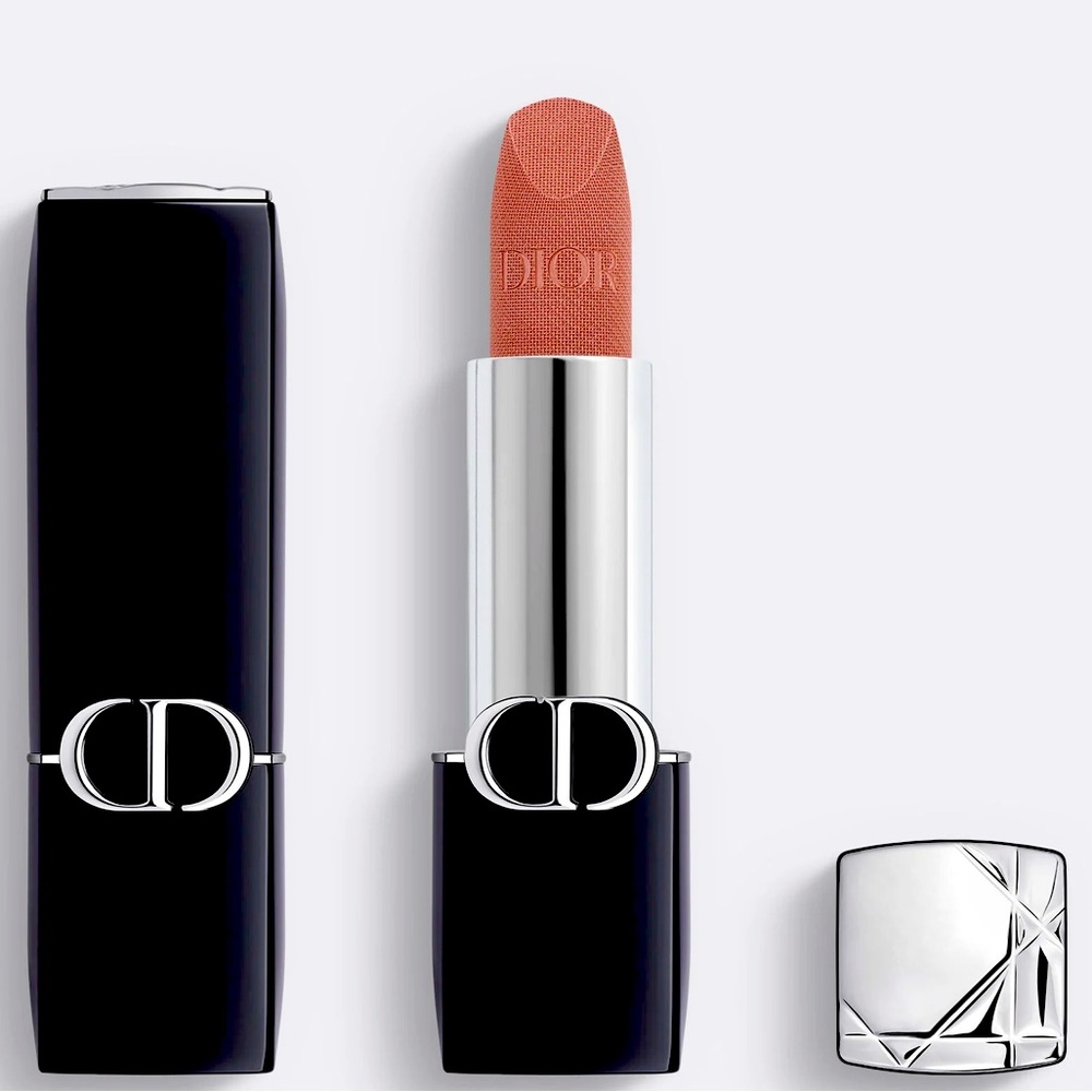 ROUGE DIOR Coutoure Colour Lipstick 
Floral Lip Care  Velvet Shade
218 Rose Rose